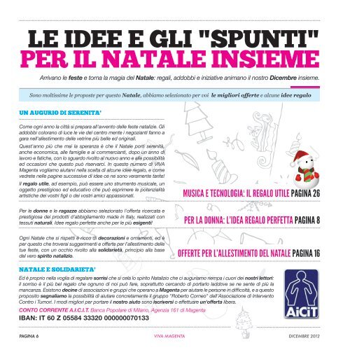 1 Comune di Magenta - Per Leggere