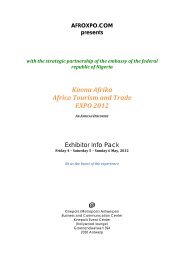 Kuona Afrika Africa Tourism and Trade EXPO 2012 - ELIS-CAS