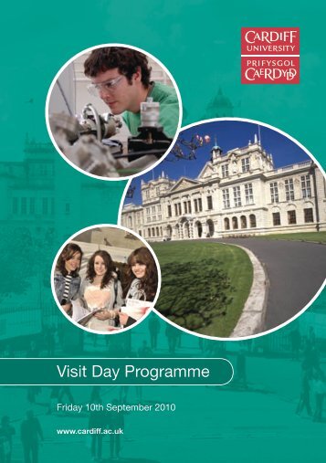 Visit Day Programme - Cardiff School of Physics and Astronomy ...