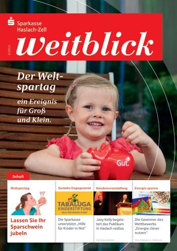 Weitblick 2/12 - Sparkasse Haslach-Zell