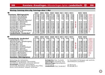 Landschlacht 908 - Bahn mit Bus