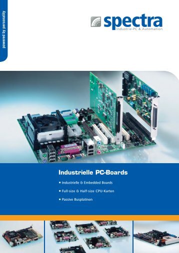 Industrielle PC-Boards - Spectra Computersysteme GmbH