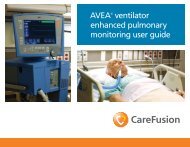 AVEA® ventilator enhanced pulmonary monitoring user ... - Presearch