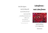 Flyer und Anmeldeformular - Augustinus