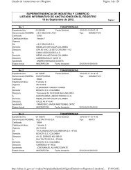 Ver/Imprimir Listado Informativo de Anotaciones en el Registro