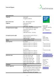 Km Master 15-1-d Facts and Figures mit Km Logo farbig - Spoga+Gafa