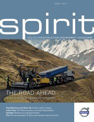 THe ROAD AHeAD - Volvo Spirit Magazine