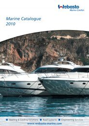 Marine Catalogue 2010 - Webasto