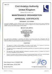 EASA Part 145 Maintenance Organisational ... - Meggitt Avionics