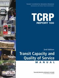 TCRP REPORT 100 - Transportation Research Board