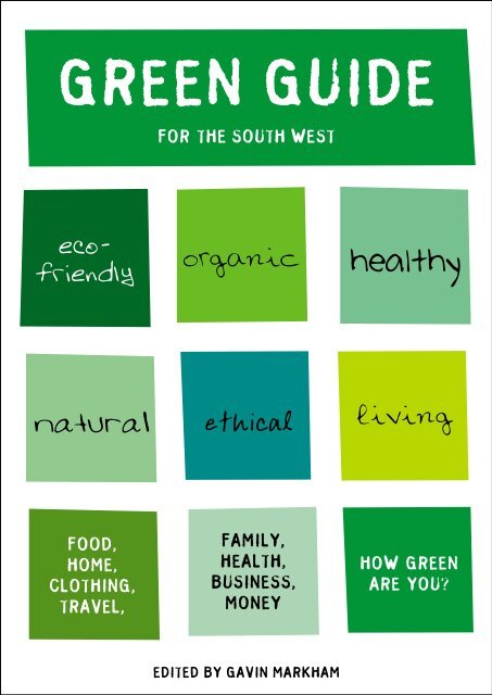 GREEN GUIDE - Markham Publishing