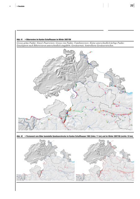 Mit dem Biber leben - Schweizer Informationssystem Biodiversität