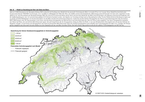 Mit dem Biber leben - Schweizer Informationssystem Biodiversität