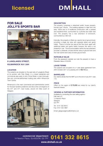 GCA1798 JOLLYS SPORTS BAR Kilmarnock PDF - DM Hall