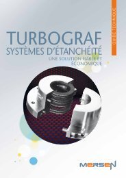 Turbograf systèmes d'étanchéité