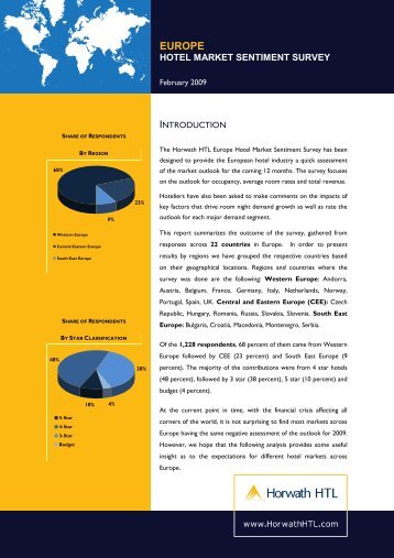 Europe Hotel Market Sentiment Survey Report ... - Horwath HTL