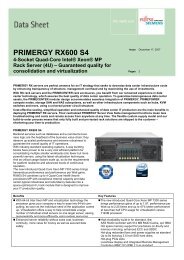 PRIMERGY RX600 S4