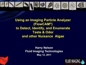 Using an Imaging Particle Analyzer - Ohiowater.org