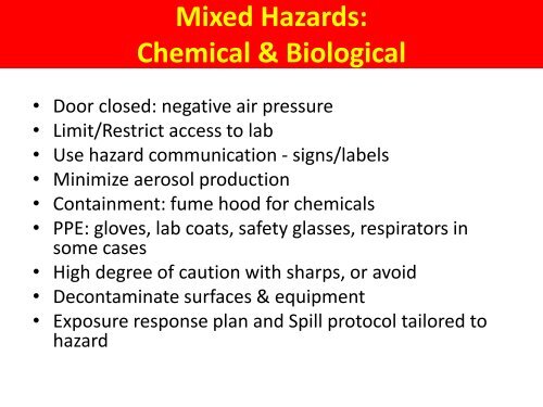 Basics of Biosafety in Biotech Labs