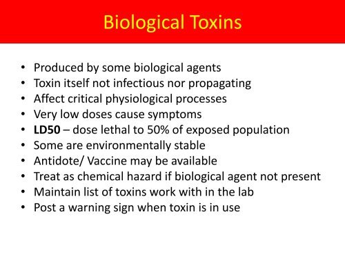 Basics of Biosafety in Biotech Labs