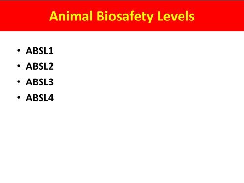 Basics of Biosafety in Biotech Labs