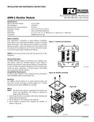 AMM-4F - Advanced Alarm Systems