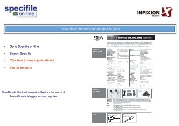 Assa Abloy - Microcell User's Guide - Specifile on-line