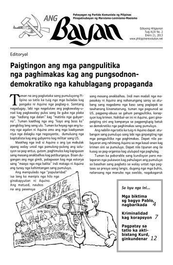 Hiligaynon - philippinerevolution.net