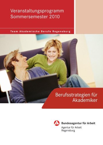 Berufsstrategien fÃ¼r Akademiker - UniversitÃ¤t Regensburg