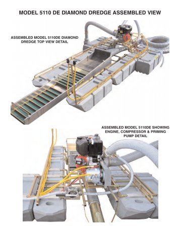 5" dredge @ frame - Keene Engineering