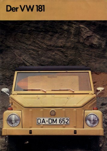 1973 VW Thing 181 - German - PDF - TheSamba.com