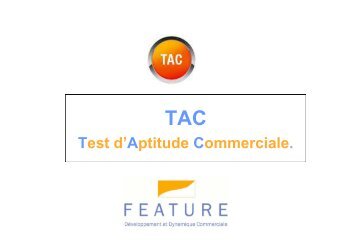 Feature DDC TAC Dossier d'informations