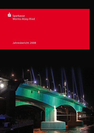 Jahresbericht 2008 s Sparkasse Worms-Alzey-Ried