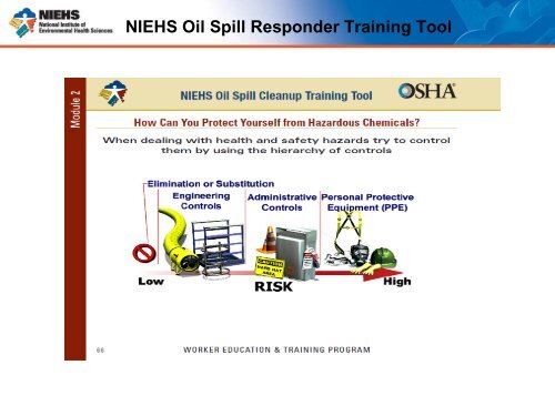NIEHS Response to the Gulf Oil Spill