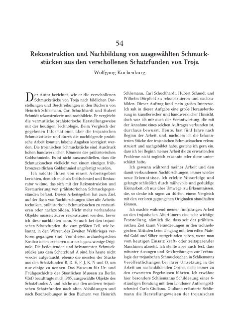 Archaeology and Heinrich Schliemann 2012