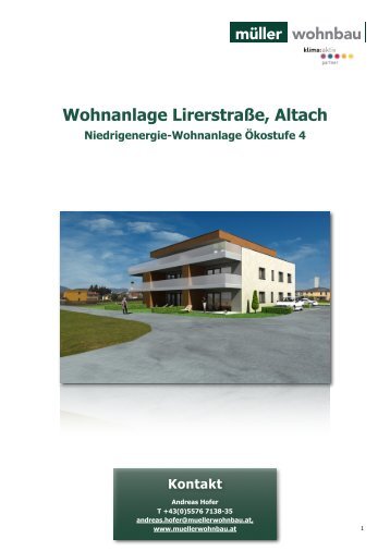 Verkaufsmappe Lirerstraße