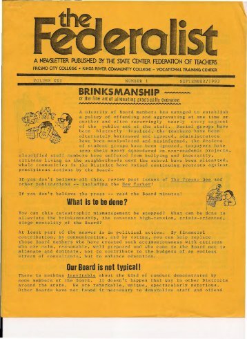 Federalist 1983.9 - SCFT Local 1533