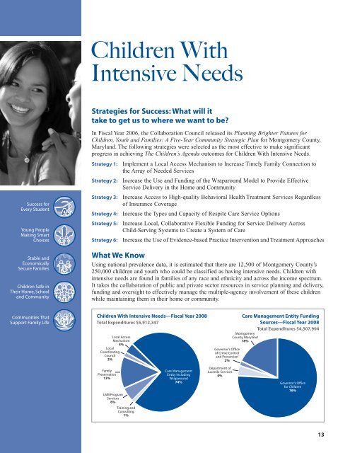 2008 Annual Report - Montgomery County Collaboration Council for ...