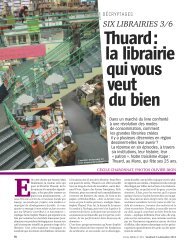 Thuard: la librairie qui vous veut du bien - UCO Laval