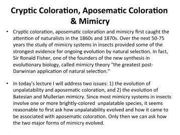 Bio5445 Lecture 20.pdf - Biology Courses Server