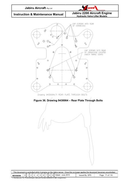 INSTRUCTION AND MAINTENANCE MANUAL FOR JABIRU 2200 ...