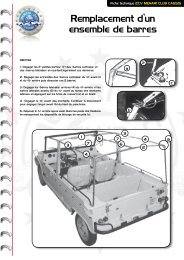 Remplacement d'un ensemble de barres de ... - Mehari 2 CV Club