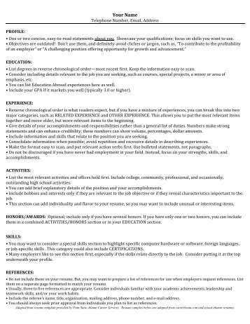 resume builder uga 5000 free professional resume samples uga resume builder