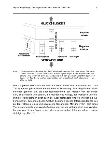 Der Fragebogen zum allgemeinen habituellen Wohlbefinden (FAHW)