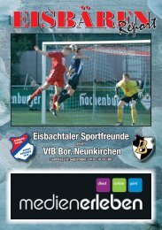 Eisbachtal, Stadionzeitung Ausgabe 05.indd - Eisbachtaler ...