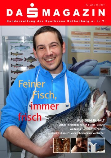 Feiner Fisch, immer frisch - Sparkasse Rothenburg