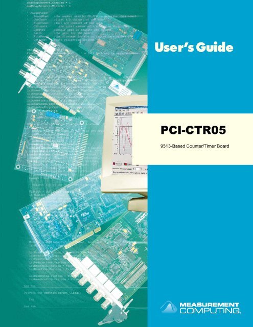 PCI-CTR05 User's Guide