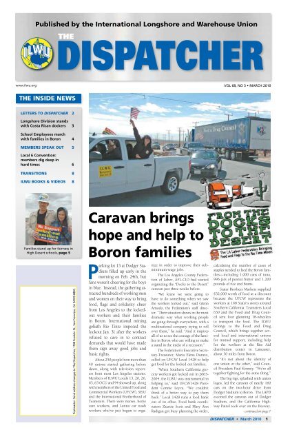 PDF of the issue here - ILWU