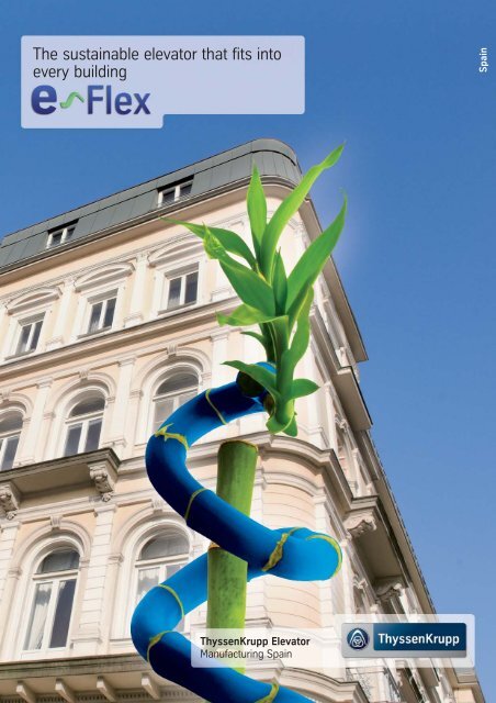 e-Flex Catalogue - ThyssenKrupp Elevator Manufacturing Spain
