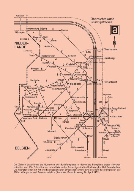 Buchfahrplan Heft 4 a - Krefelder Eisenbahn Gesellschaft